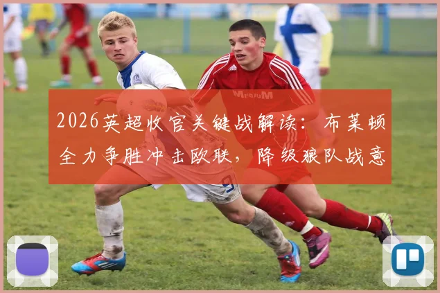 2026英超收官关键战解读：布莱顿全力争胜冲击欧联，降级狼队战意成疑，胜负预测深度分析